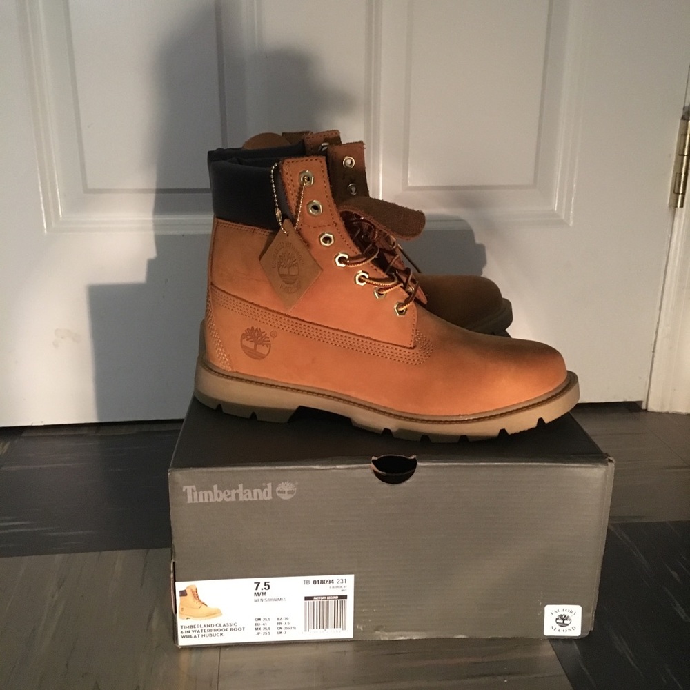 Authentic Timberland Classic 6in waterproof boots